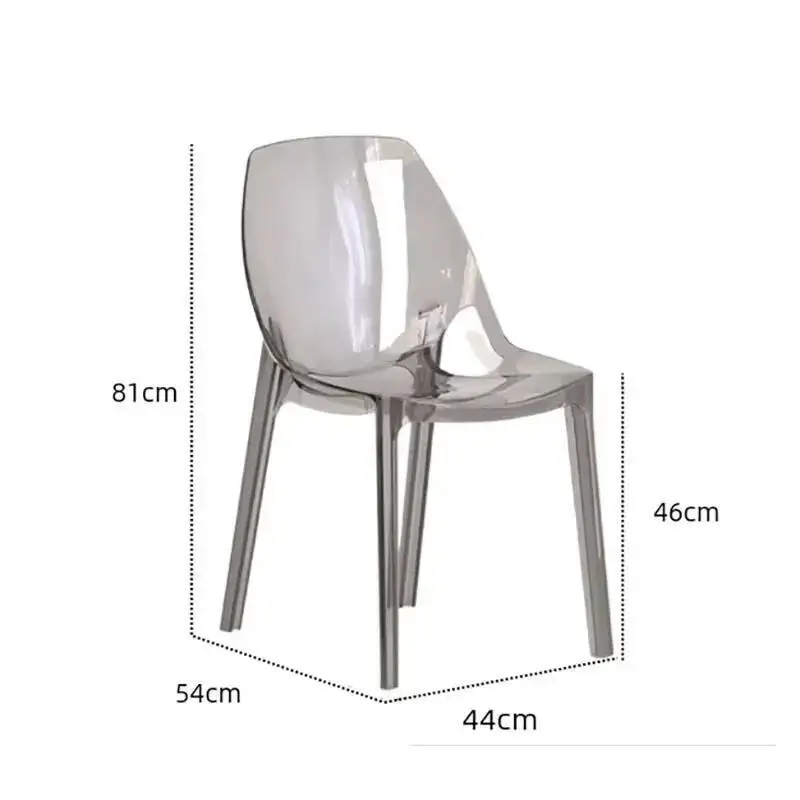 Sense Modern Transparent Acrylic Advanced Dining Chairs Italian Originality Dining Chairs Unique Trendy Chaise Home Furniture
Sense Modern Transparent Acrylic Advanced Dining Chairs Italian Originality Dining Chairs Unique Trendy Chaise Home Furniture