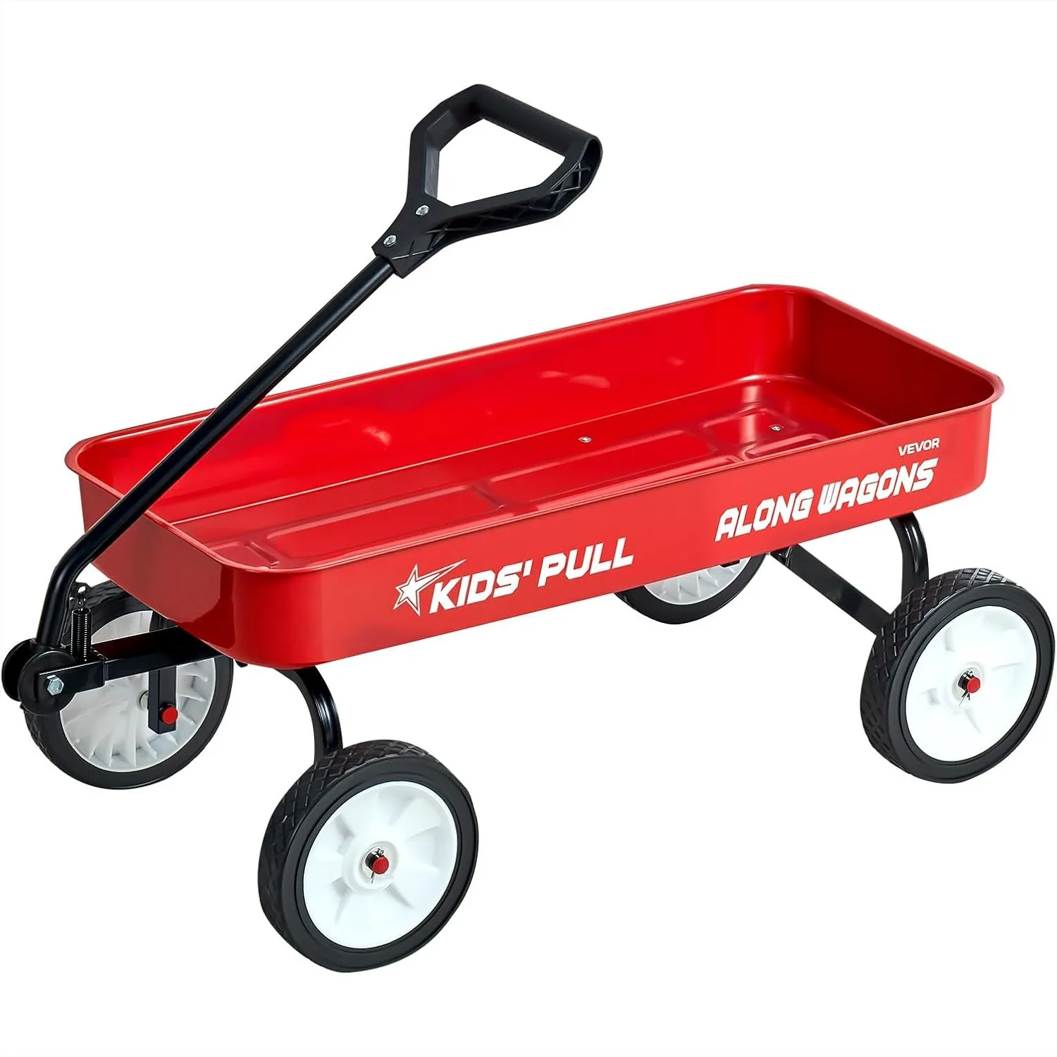 39 inch Pull Along Kids Wagon, Red Rolling Utility Cart for Garden, Beach, Camping, Sturdy 176 lbs Capacity
39 inch Pull Along Kids Wagon, Red Rolling Utility Cart for Garden, Beach, Camping, Sturdy 176 lbs Capacity