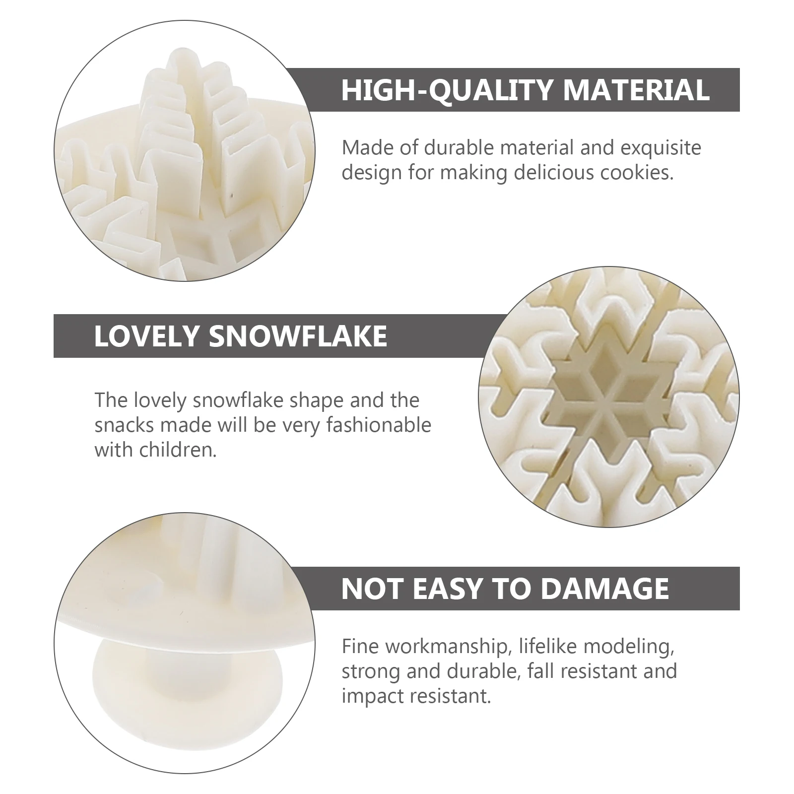 9 Pcs Snowflake Cookie Cutter DIY Baking Tools Biscuit Mold Cookies Decorate Mould Pp
9 Pcs Snowflake Cookie Cutter DIY Baking Tools Biscuit Mold Cookies Decorate Mould Pp
