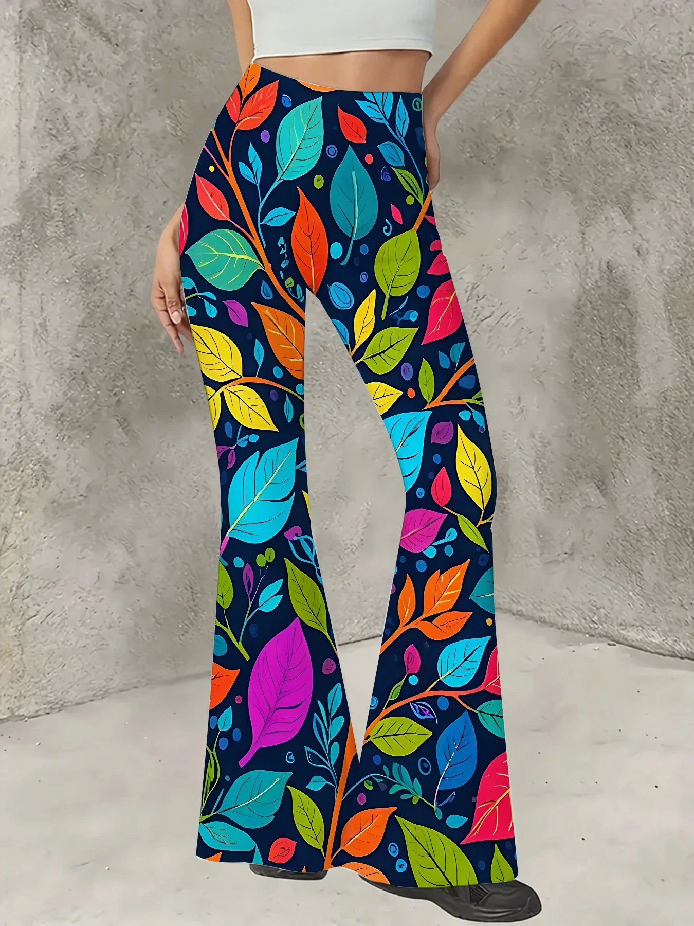 Plus Size All-Over Print Flare Pants Women Stretchy High Waist Bell Bottom
Plus Size All-Over Print Flare Pants Women Stretchy High Waist Bell Bottom