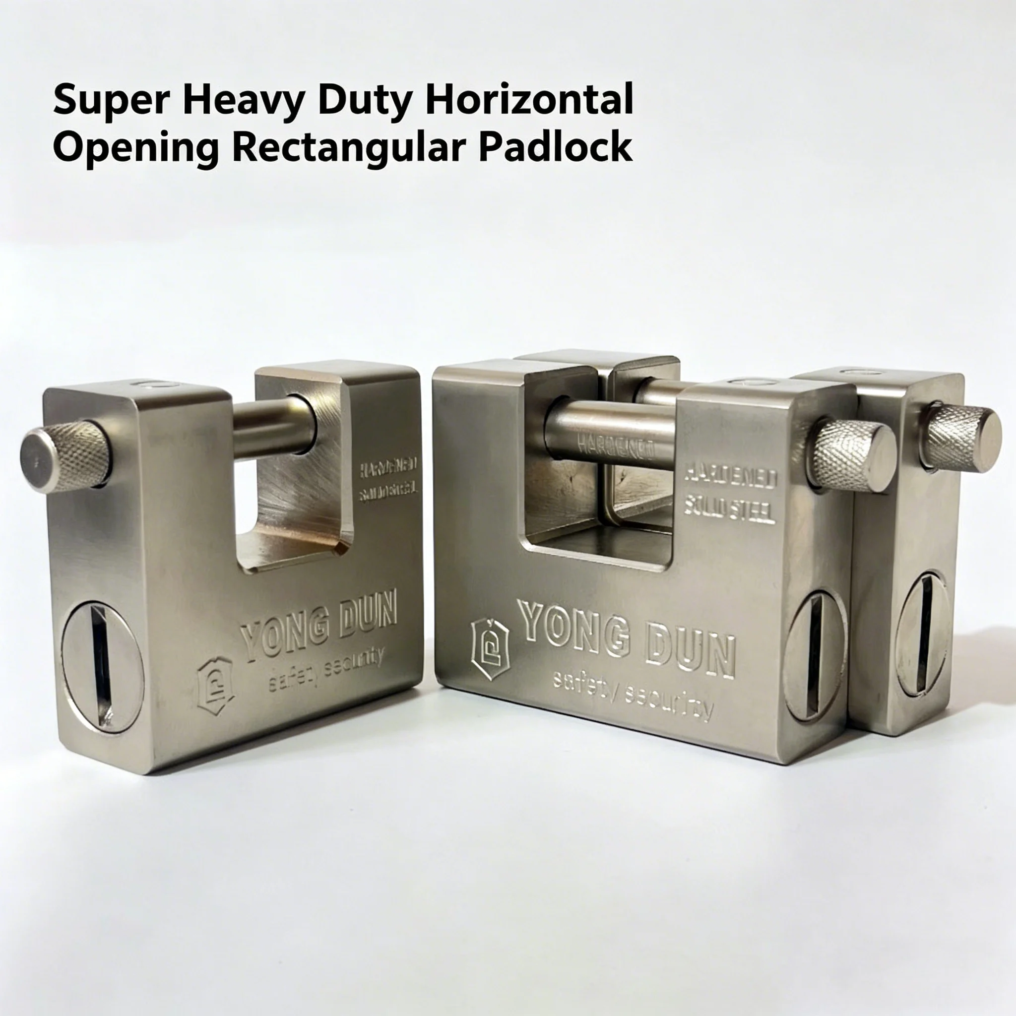 Padlock with Key High Security 5 Keys Heavy Duty D-Shaped Solid Brass Keyed Padlock - Protect Garage Door Containers Warehouse
Padlock with Key High Security 5 Keys Heavy Duty D-Shaped Solid Brass Keyed Padlock - Protect Garage Door Containers Warehouse