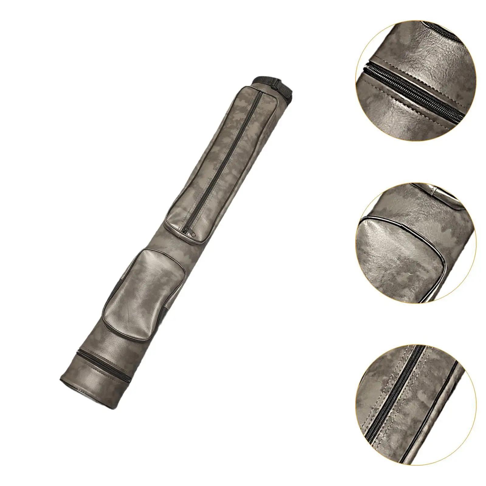 Pool Cue Carrying Case, Pool Cue Stick Carrying Bag PU Leather Lightweight Protector Storage Bag Pool Cue Bag for Snooker
Pool Cue Carrying Case, Pool Cue Stick Carrying Bag PU Leather Lightweight Protector Storage Bag Pool Cue Bag for Snooker