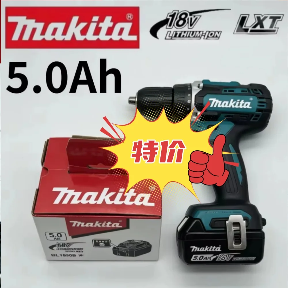 Original Makita 18V 5.0Ah Battery Replacement for BL1830 BL1830B BL1840 BL1840B BL1850 BL1860B - Power Tools Compatible Accessor
Original Makita 18V 5.0Ah Battery Replacement for BL1830 BL1830B BL1840 BL1840B BL1850 BL1860B - Power Tools Compatible Accessor