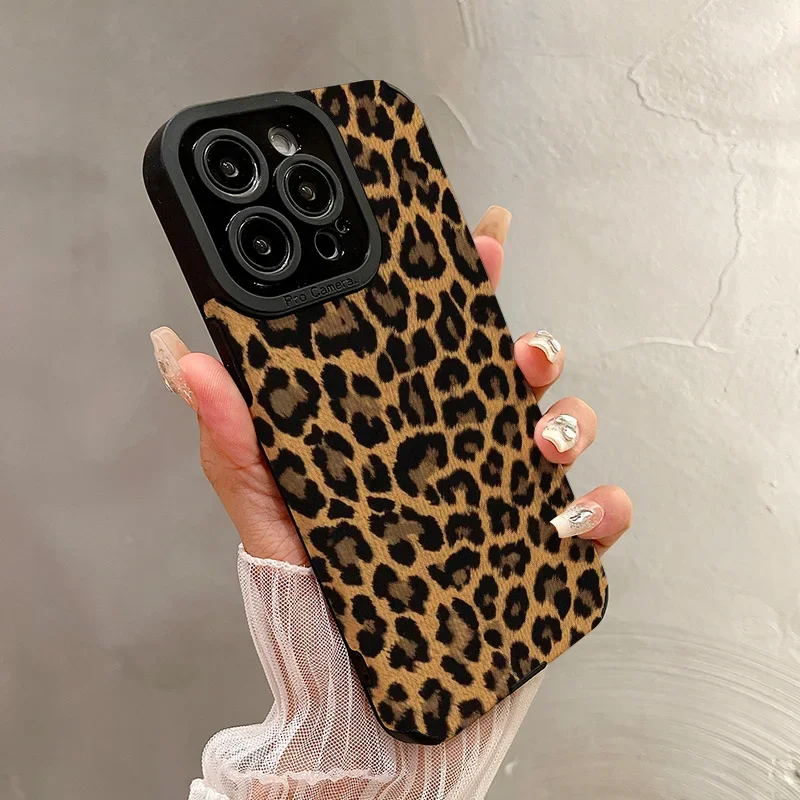 Leopard Print Phone Case for iPhone 11 12 13 14 15 16 Pro Max Plus, Black Border, Durable, Shockproof, Stylish Protection
Leopard Print Phone Case for iPhone 11 12 13 14 15 16 Pro Max Plus, Black Border, Durable, Shockproof, Stylish Protection