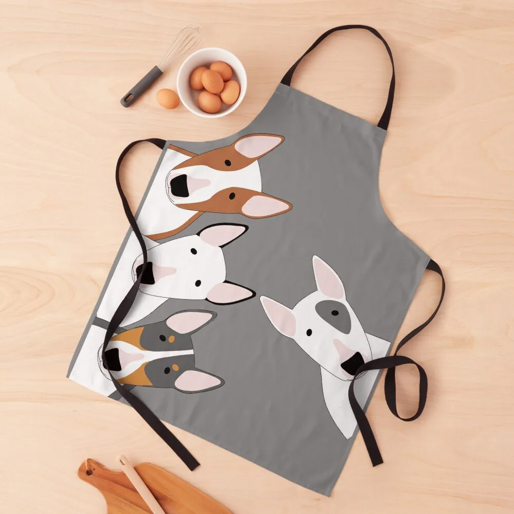 Bull Terrier Squad Apron Trim Cloth Kitchen Kawaii Accessories Men kitchen Custom Apron
Bull Terrier Squad Apron Trim Cloth Kitchen Kawaii Accessories Men kitchen Custom Apron