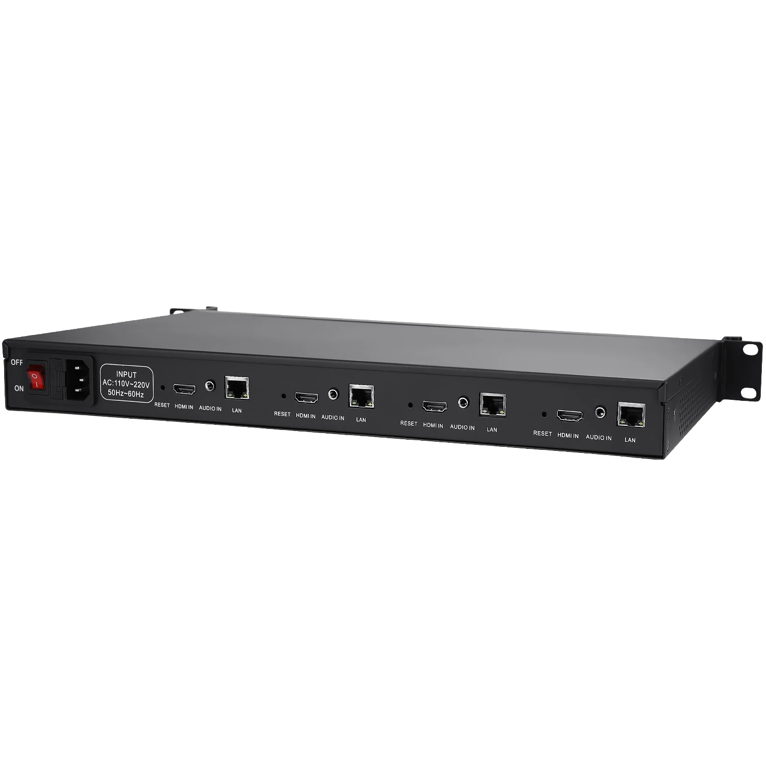 URay 4 Channels HEVC H.264 IP Video Streaming Encoder Transmitter Encoder H.264 Support RTSP RTMP UDP HLS
URay 4 Channels HEVC H.264 IP Video Streaming Encoder Transmitter Encoder H.264 Support RTSP RTMP UDP HLS