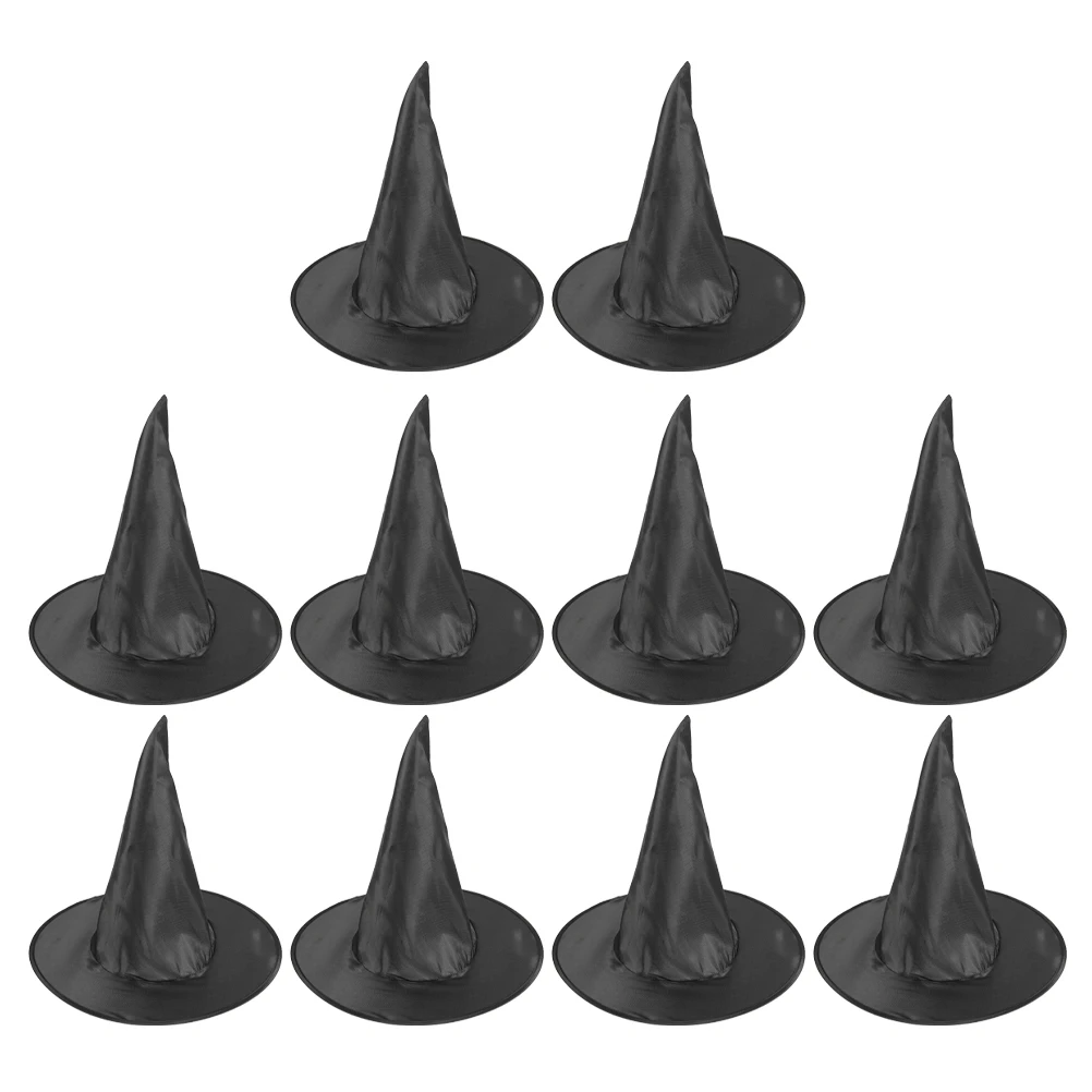 10Pcs Witch Hats Halloween Black Cloth Decorative Party Cosplay Festival Hat Halloween Supplies Witch Hat Ornament for Web
10Pcs Witch Hats Halloween Black Cloth Decorative Party Cosplay Festival Hat Halloween Supplies Witch Hat Ornament for Web