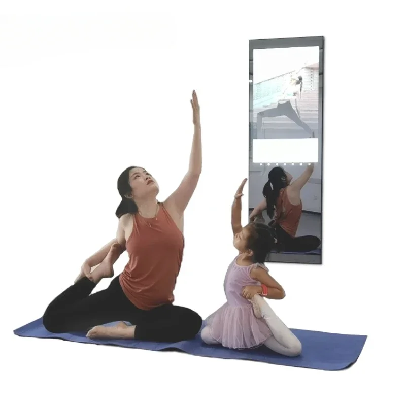 fitness smart mirror interactive wall mirror for gym with camera exercise mirrors
fitness smart mirror interactive wall mirror for gym with camera exercise mirrors