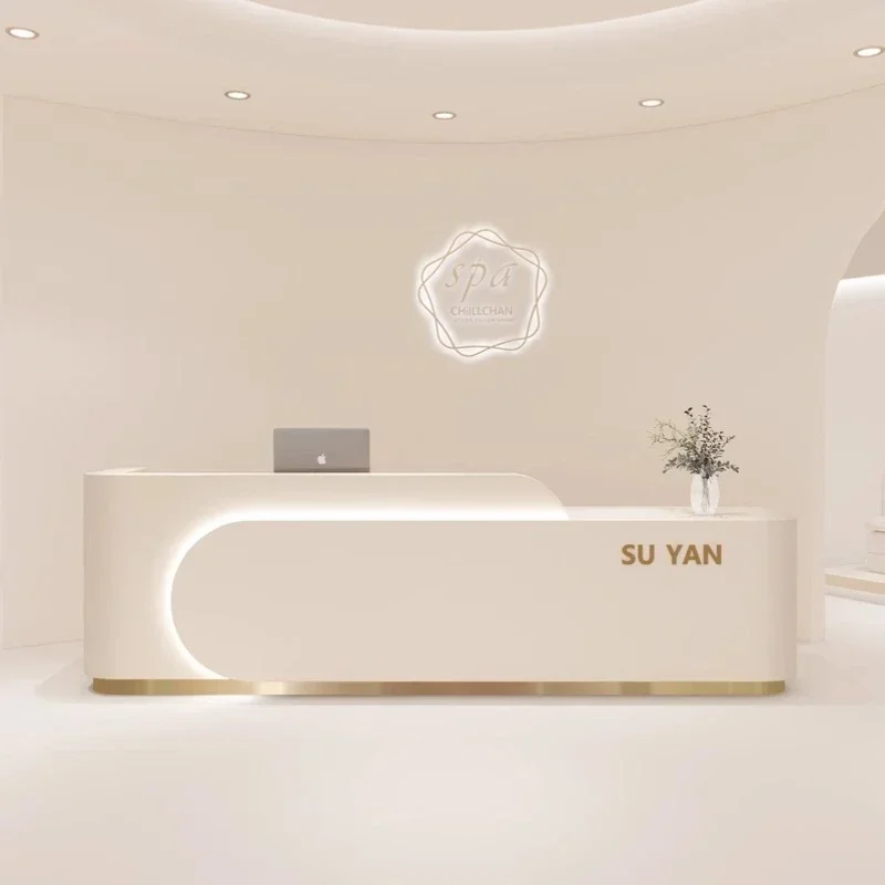 Counter Service Reception Desks Design Modern Drawers Adult Reception Desks Elegant Light Luxury Mostrador Recepcion Furniture
Counter Service Reception Desks Design Modern Drawers Adult Reception Desks Elegant Light Luxury Mostrador Recepcion Furniture