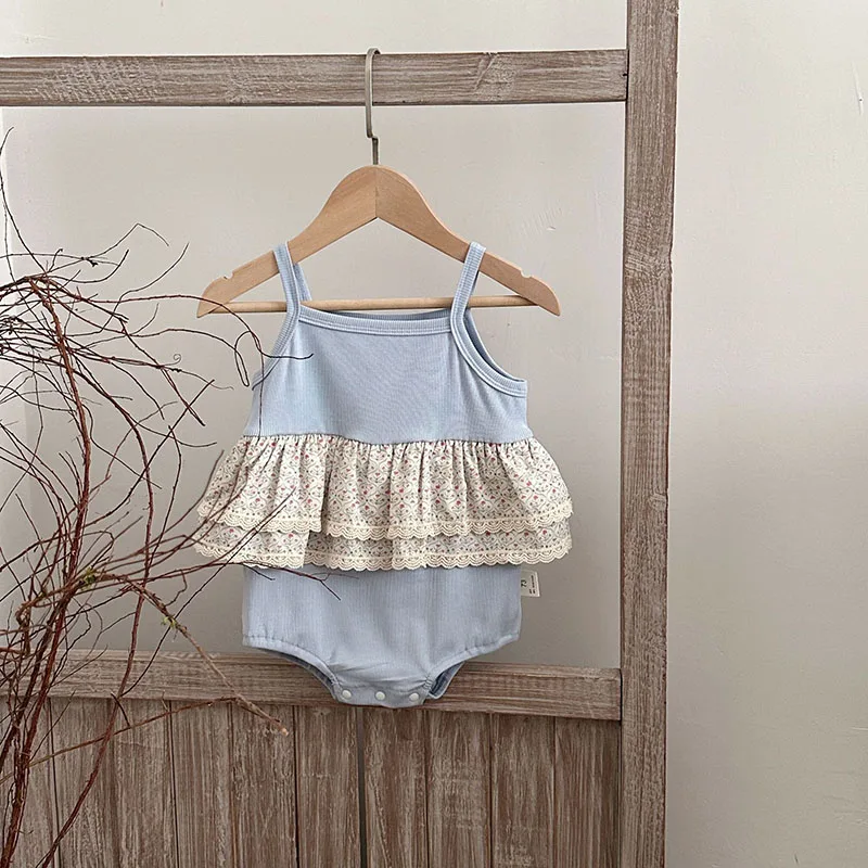 MILANCEL New Summer Baby Bodysuit 9M-3T Sweet Floral Lace Toddler Jumpsuit Comfortable Ventilate Infant Clothes Girls One Piece
MILANCEL New Summer Baby Bodysuit 9M-3T Sweet Floral Lace Toddler Jumpsuit Comfortable Ventilate Infant Clothes Girls One Piece