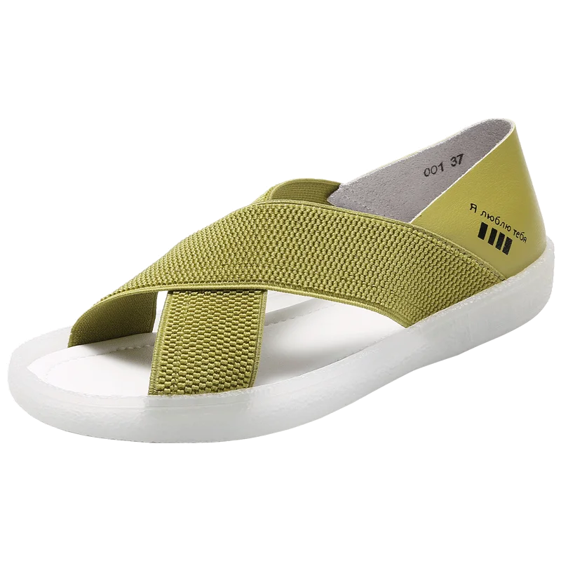 43 44 45 Women Sandals Casual Elastic Cross-wrap Fashion Flat Sandals Light Comfortable Outdoor Casual Sandals Women Shoes
43 44 45 Women Sandals Casual Elastic Cross-wrap Fashion Flat Sandals Light Comfortable Outdoor Casual Sandals Women Shoes