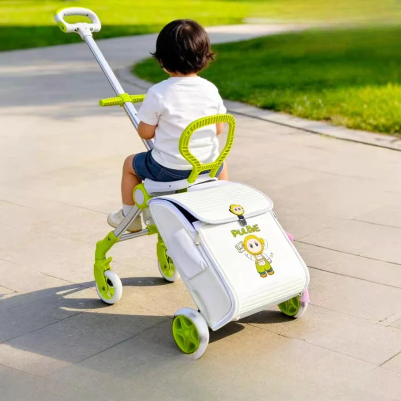 Cartoon Suitcase for Kids Can Sit Boarding Cabin Kids' Luggage Children's Suitcases Travel Lazy Trolley Baby Walker Box Wheel
Cartoon Suitcase for Kids Can Sit Boarding Cabin Kids' Luggage Children's Suitcases Travel Lazy Trolley Baby Walker Box Wheel