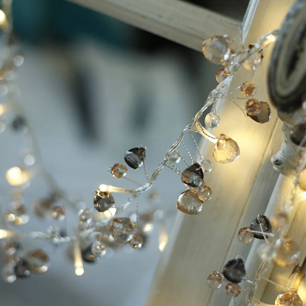 2 шт. 1,5 м 10 светодиодных гирлянд с хрустальными бусинами, теплый свет, декор для комнаты, на праздник, Рождество, для сада, балкона, для использования в помещении и на улице
2 шт. 1,5 м 10 светодиодных гирлянд с хрустальными бусинами, теплый свет, декор для комнаты, на праздник, Рождество, для сада, балкона, для использования в помещении и на улице