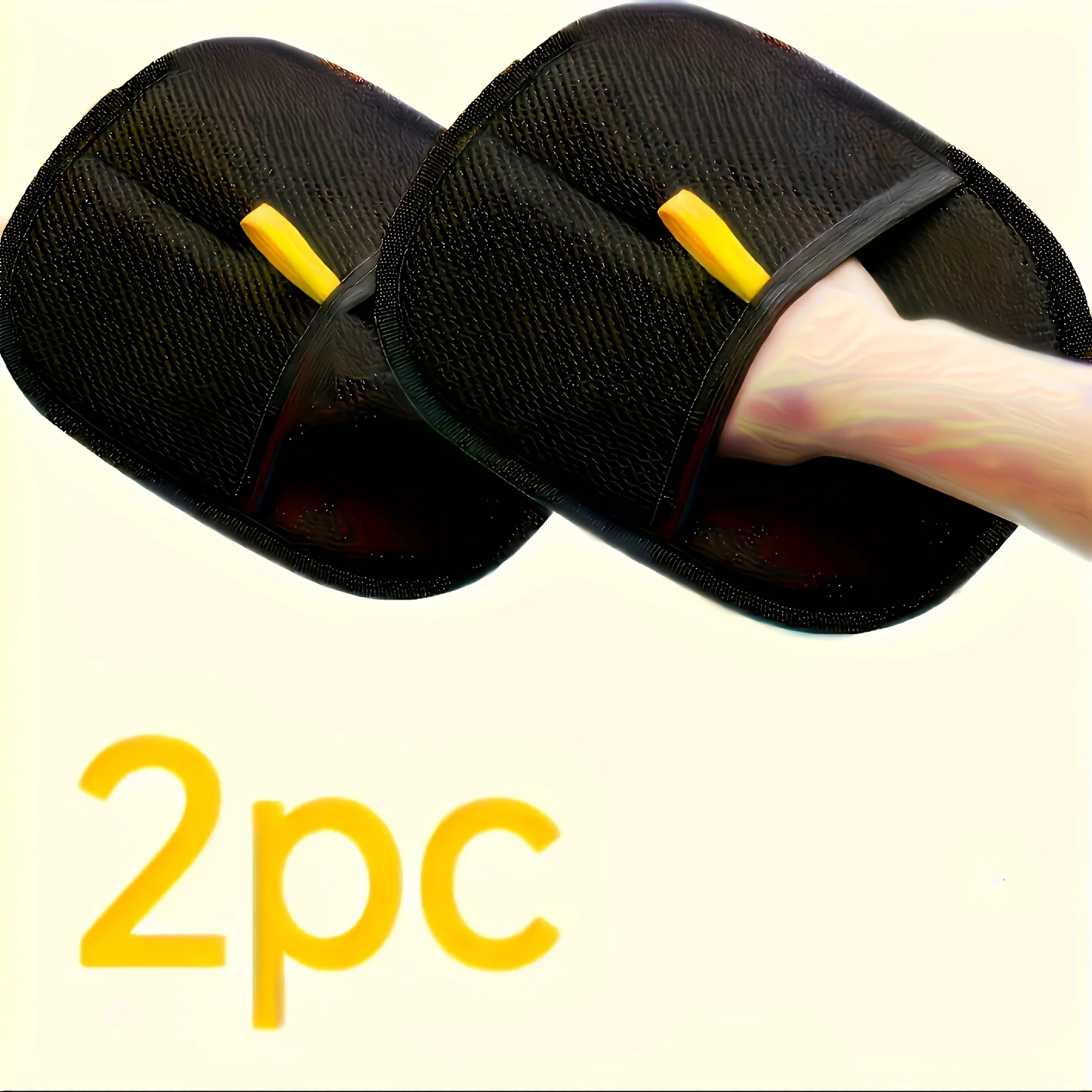 2-Pack Dog Grooming Gloves - Pet Hair Remover Glove with Massage Rollers, Washable Lint Remover for Furniture, Car & Travel
2-Pack Dog Grooming Gloves - Pet Hair Remover Glove with Massage Rollers, Washable Lint Remover for Furniture, Car & Travel