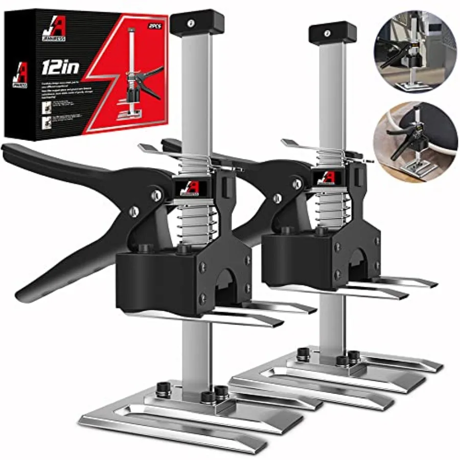 Labor Saving Arm Jack Handle 2 Pack 12 in Construction Multifunctional Furniture Jack for Installing Cabinets and Wall Tile Hei
Labor Saving Arm Jack Handle 2 Pack 12 in Construction Multifunctional Furniture Jack for Installing Cabinets and Wall Tile Hei