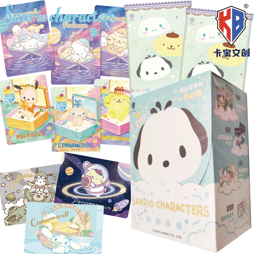 Новые оригинальные официальные коллекционные карточки KABAO Sanrio: Cinnamoroll, Pochacco, в детском стиле ручной росписи, карточки «Счастливое время», подарок для ребенка
Новые оригинальные официальные коллекционные карточки KABAO Sanrio: Cinnamoroll, Pochacco, в детском стиле ручной росписи, карточки «Счастливое время», подарок для ребенка