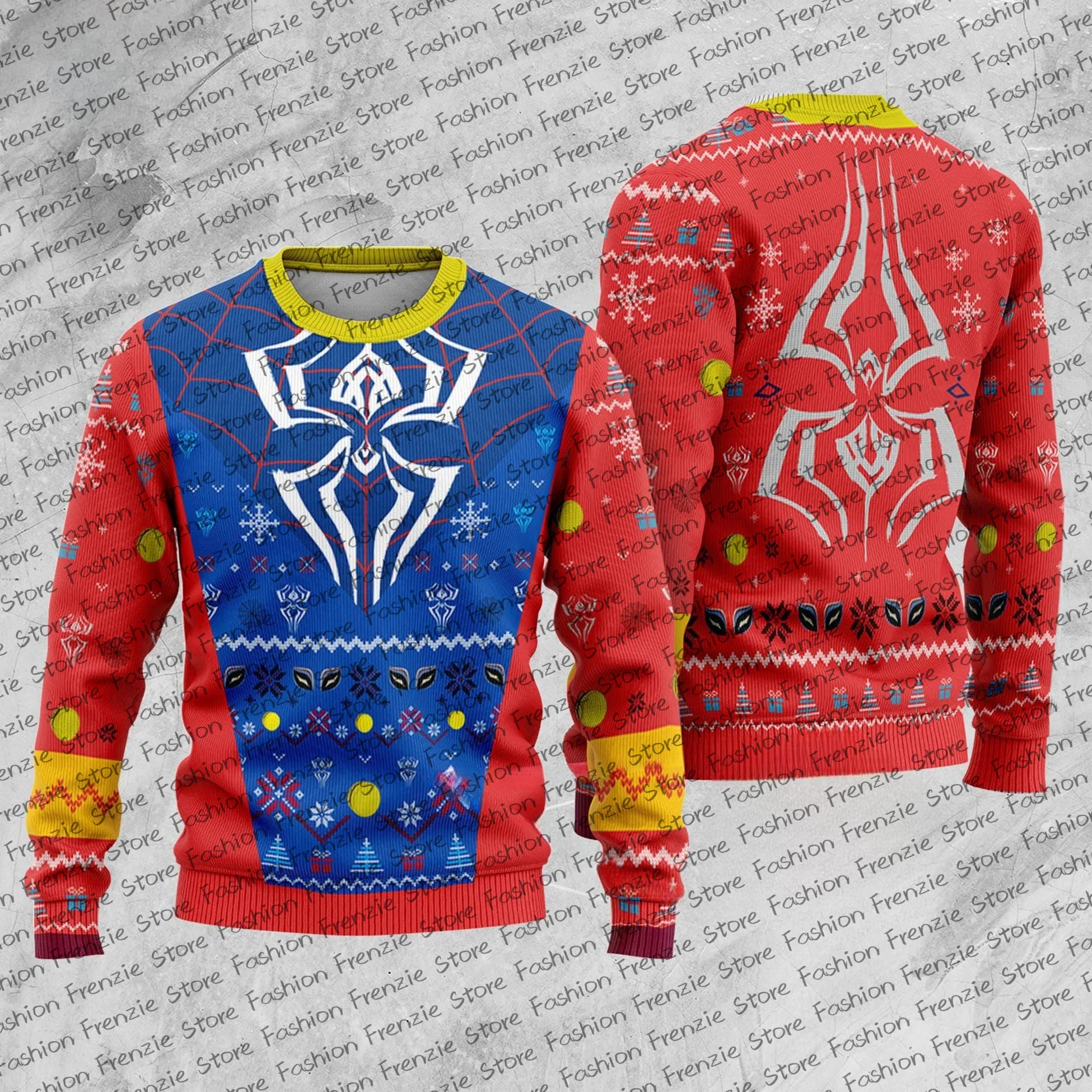 New Arrivals Marvel Spiderman Special Design Edition Children's Hoodie Christmas Edition Hoodies Round Neck Fleece Pullover
New Arrivals Marvel Spiderman Special Design Edition Children's Hoodie Christmas Edition Hoodies Round Neck Fleece Pullover