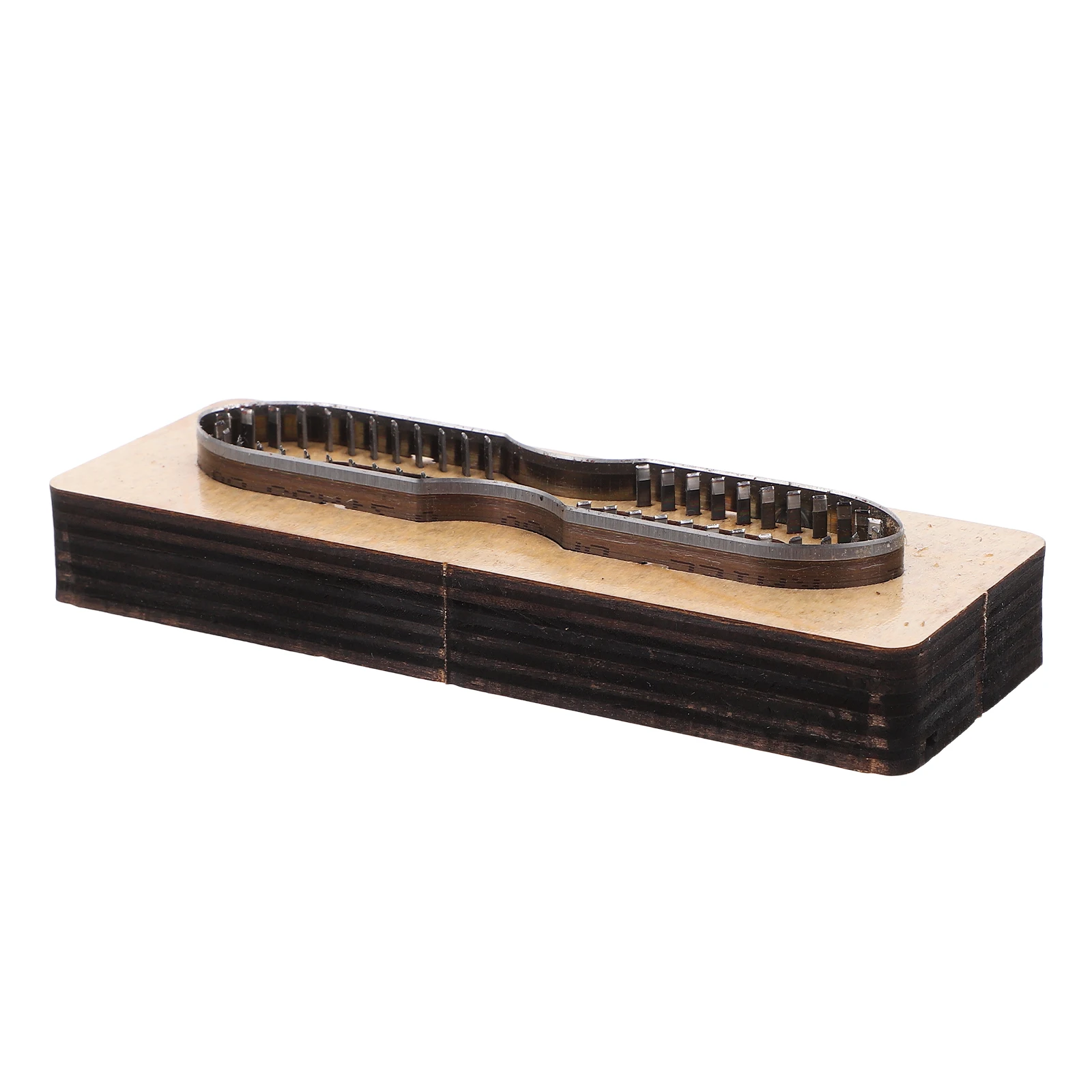Cutting Dies Precise Wood Steel Template DIY Crafts Long Lasting Intricate Designs Portable Size Strip Mold
Cutting Dies Precise Wood Steel Template DIY Crafts Long Lasting Intricate Designs Portable Size Strip Mold