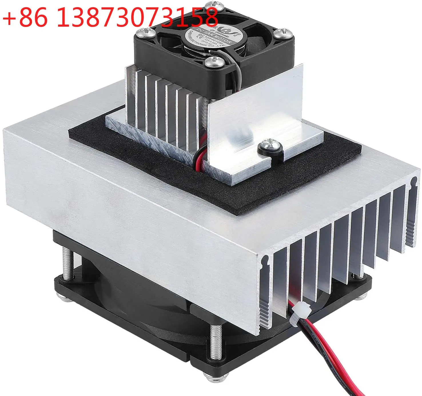 DIY Peltier Cooler Kit 12V Semiconductor Thermoelectric Cooler Peltier Cooling System TEC1-12706 Peltier Heatsink Module kit+Fan
DIY Peltier Cooler Kit 12V Semiconductor Thermoelectric Cooler Peltier Cooling System TEC1-12706 Peltier Heatsink Module kit+Fan