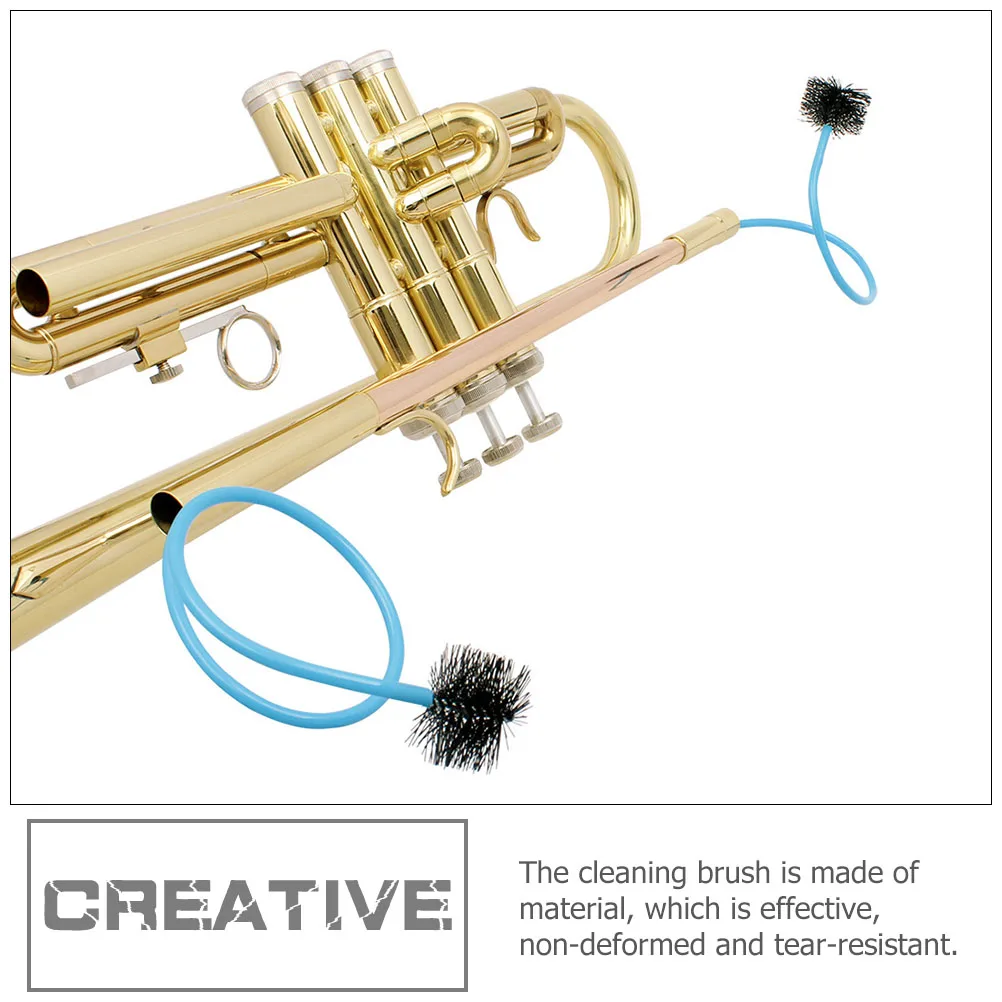 Cleaning Kit Trumpet Brush Musical Instrument Small Protective Cover Horn Accessories Mouthpiece Cleaner
Cleaning Kit Trumpet Brush Musical Instrument Small Protective Cover Horn Accessories Mouthpiece Cleaner