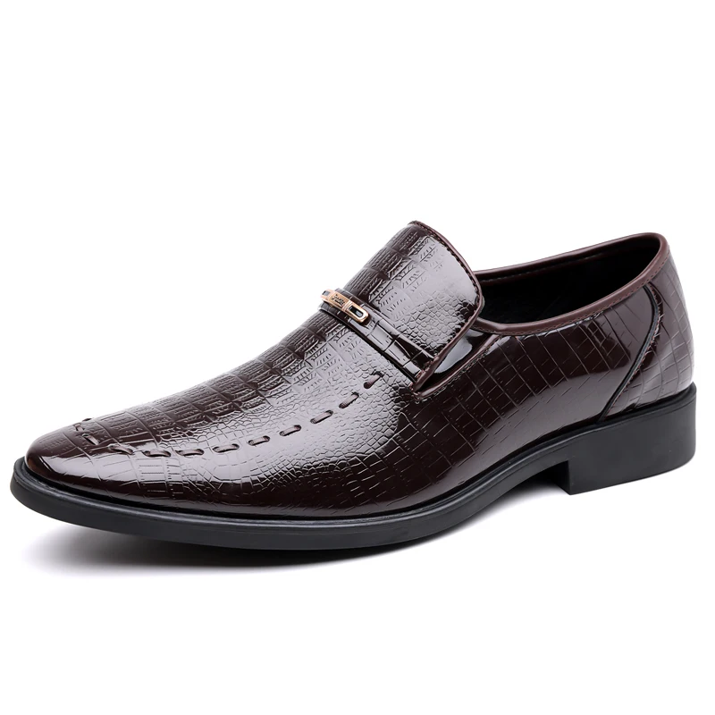 Men Large Size Business Casual Shoes Fashion Leather Thick Sole Formal Dress Shoes For Daily Working
Men Large Size Business Casual Shoes Fashion Leather Thick Sole Formal Dress Shoes For Daily Working