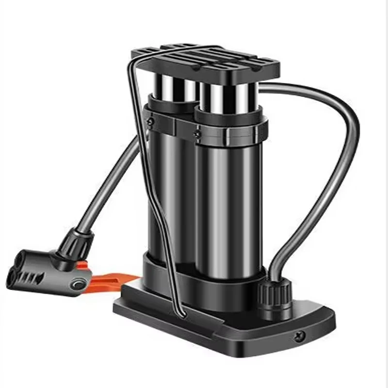 Heavy-Duty Bicycle Foot Pump with Pressure Gauge, Portable High Pressure Air Pump for Bike & Car Tires, Fast Inflation
Heavy-Duty Bicycle Foot Pump with Pressure Gauge, Portable High Pressure Air Pump for Bike & Car Tires, Fast Inflation