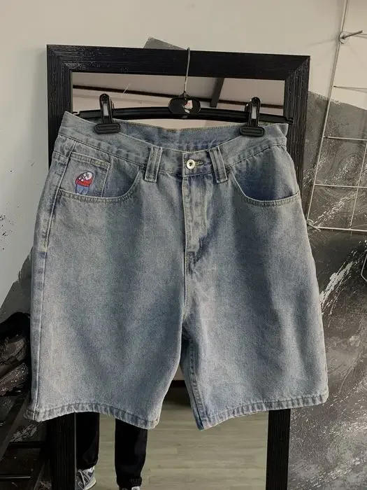 Retro Hip Hop Cartoon Graphic Streetwear Denim Shorts Harajuku Y2k Embroidery Baggy Jorts Gym Basketball Shorts Men
Retro Hip Hop Cartoon Graphic Streetwear Denim Shorts Harajuku Y2k Embroidery Baggy Jorts Gym Basketball Shorts Men