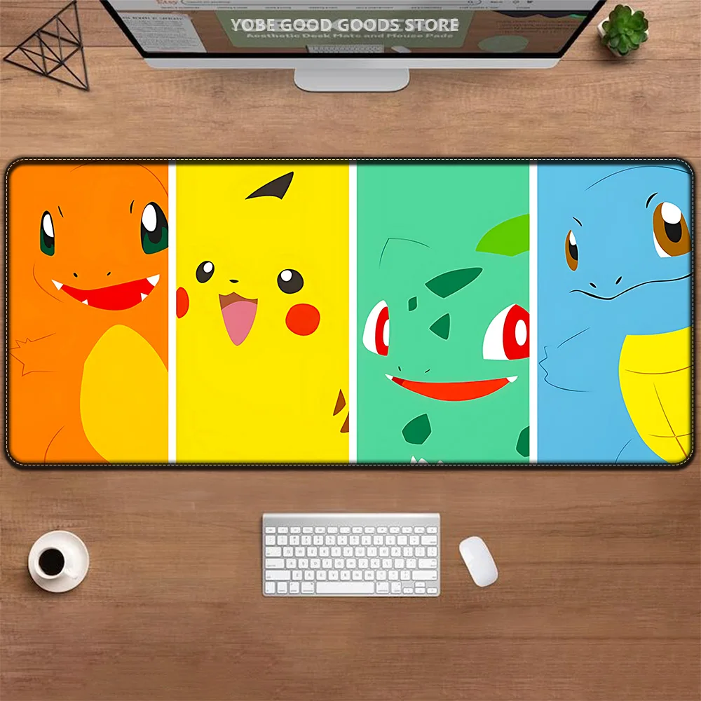 Большой игровой коврик для мыши POKEMON, компьютерный геймерский настольный коврик для мыши, Пикачу, натуральный каучук, сшитый край, большой коврик для мыши из мультфильма для
Большой игровой коврик для мыши POKEMON, компьютерный геймерский настольный коврик для мыши, Пикачу, натуральный каучук, сшитый край, большой коврик для мыши из мультфильма для
