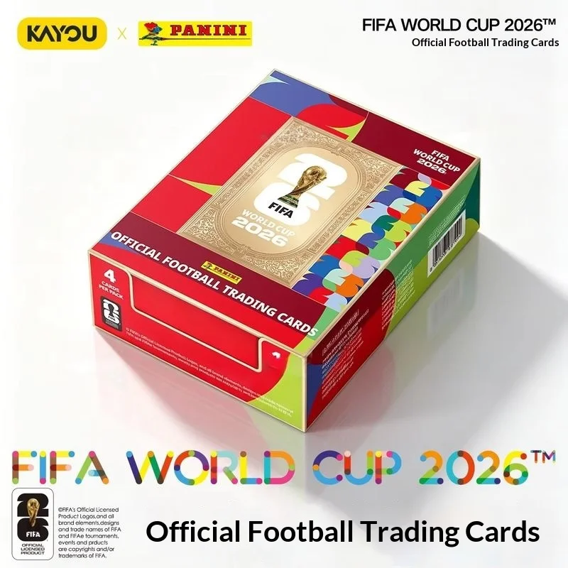 Genuine PANINI × KAYOU FIFA World Cup 2026 Trading Cards Interconnected Pattern Unlimited Potential Exquisite Gift Original Box
Genuine PANINI × KAYOU FIFA World Cup 2026 Trading Cards Interconnected Pattern Unlimited Potential Exquisite Gift Original Box