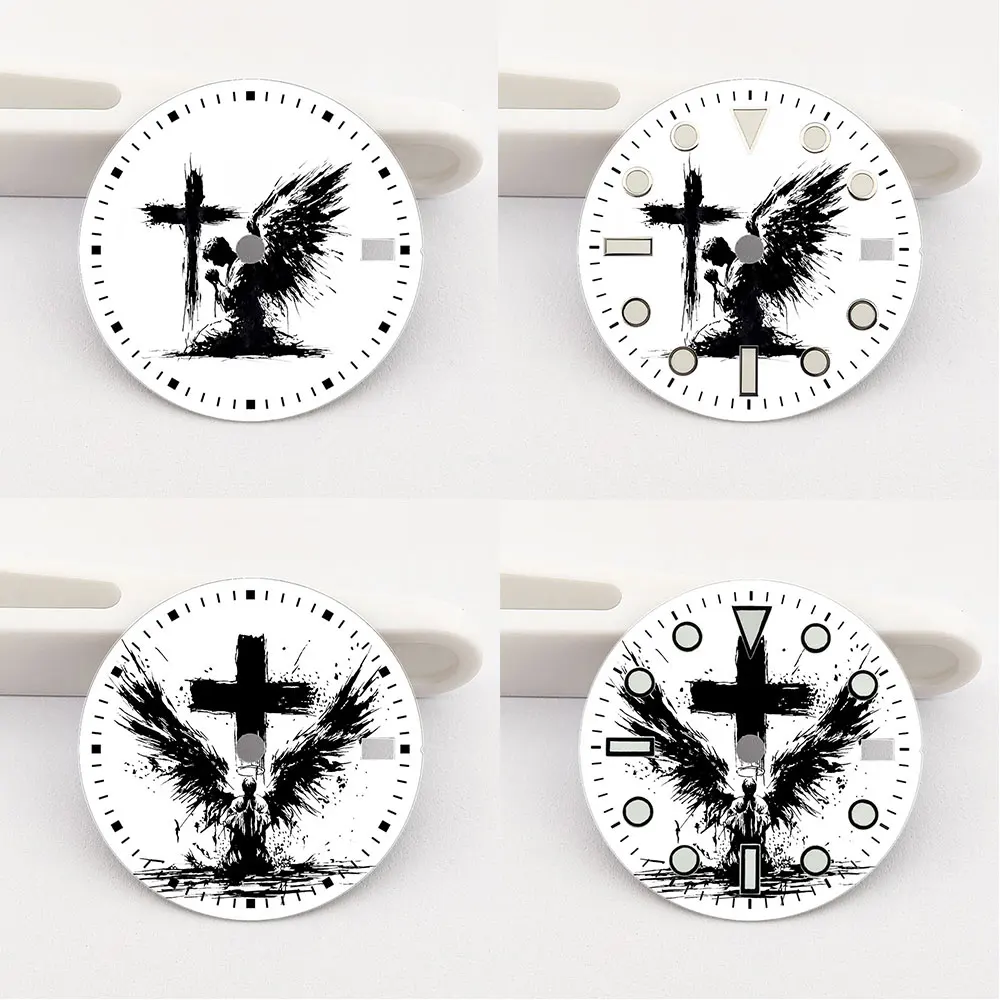 28.5mm watch dial NH35 dial creative color-printed series dial is suitable for NH35/36 movement watch accessories
28.5mm watch dial NH35 dial creative color-printed series dial is suitable for NH35/36 movement watch accessories