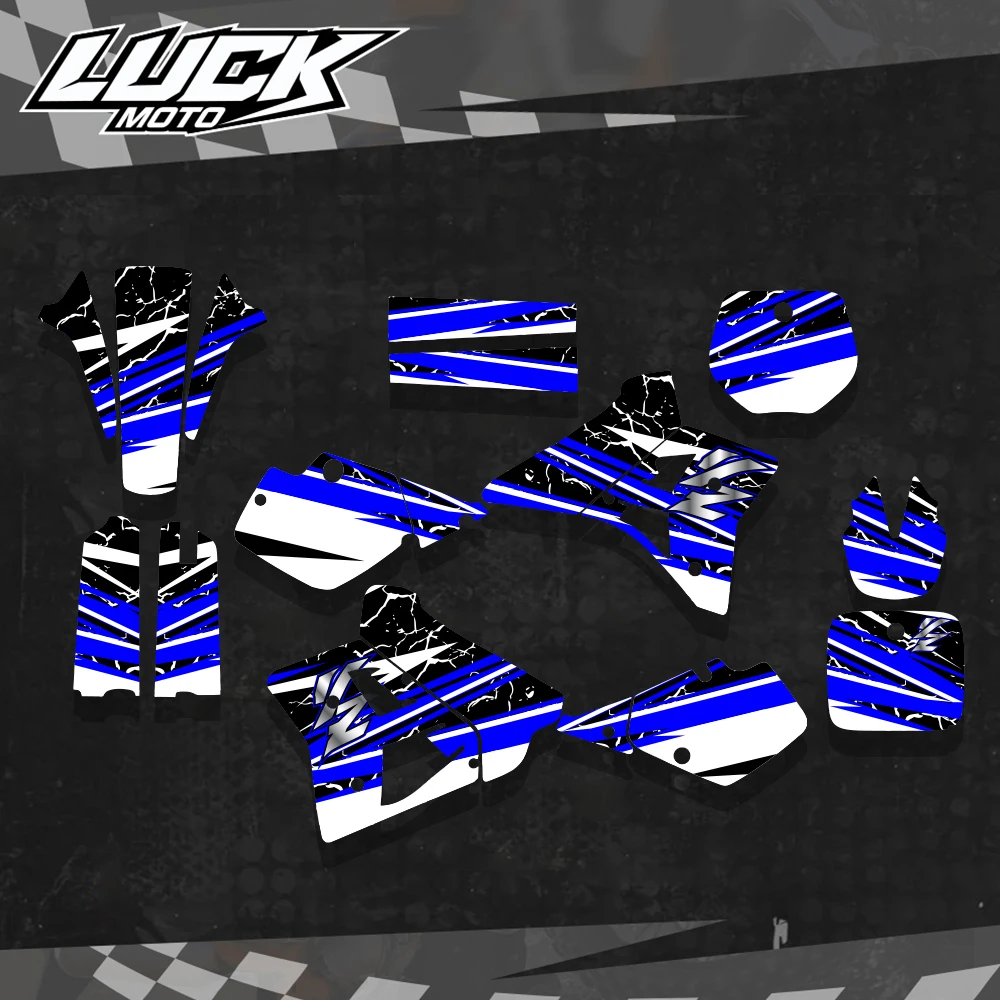 LUCKMOTO Full Plastics Background Graphics Sticker Decal For Yamaha YZ 250 250CC 1991 1992 Personality Decoration
LUCKMOTO Full Plastics Background Graphics Sticker Decal For Yamaha YZ 250 250CC 1991 1992 Personality Decoration
