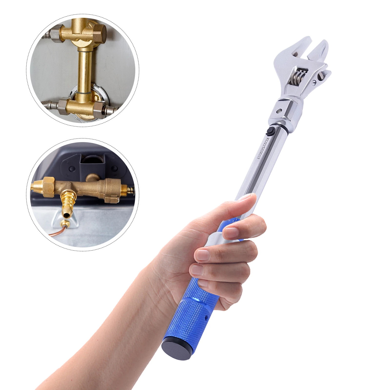 Adjustable Torque Wrench,5-25Nm 30mm Open End Torque Wrench w/ Click and Changeable Head for Mini Split &Refrigeration System
Adjustable Torque Wrench,5-25Nm 30mm Open End Torque Wrench w/ Click and Changeable Head for Mini Split &Refrigeration System