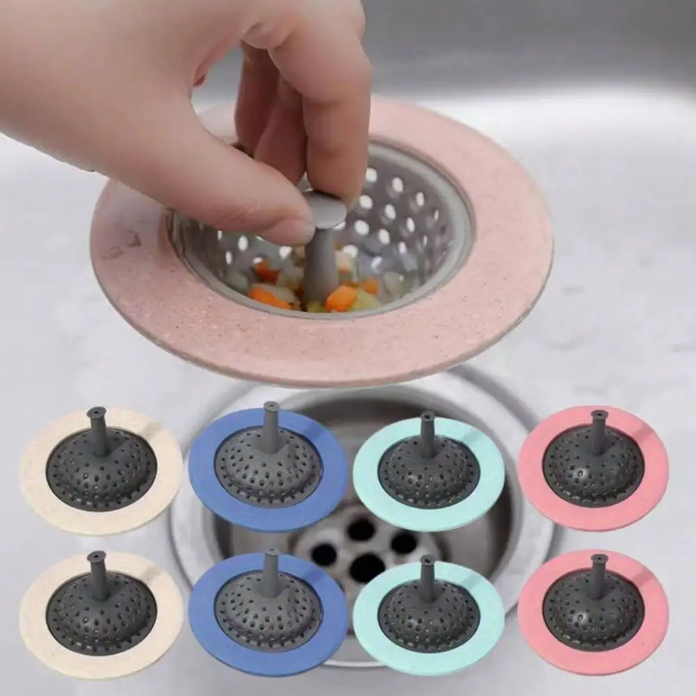 8Pcs Silicone Kitchen Sink Strainer, Sink Drain Strainer Sink Drain Stopper, Home Kitchen Sink Sewer Round Filter Basket Floor
8Pcs Silicone Kitchen Sink Strainer, Sink Drain Strainer Sink Drain Stopper, Home Kitchen Sink Sewer Round Filter Basket Floor