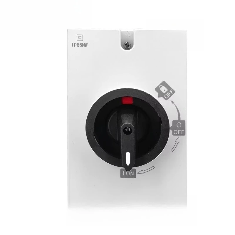 1200V 32A IP66 Solar Distribution Box Waterproof Solar Rotary Handle Isolator Rotary Switch Isolator
1200V 32A IP66 Solar Distribution Box Waterproof Solar Rotary Handle Isolator Rotary Switch Isolator
