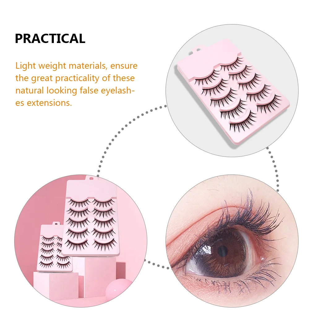 10 Pairs False Eyelashes Voluminous Fiber Lightweight Natural Reusable Individual Fake Lashes Pack Short Everyday Party
10 Pairs False Eyelashes Voluminous Fiber Lightweight Natural Reusable Individual Fake Lashes Pack Short Everyday Party