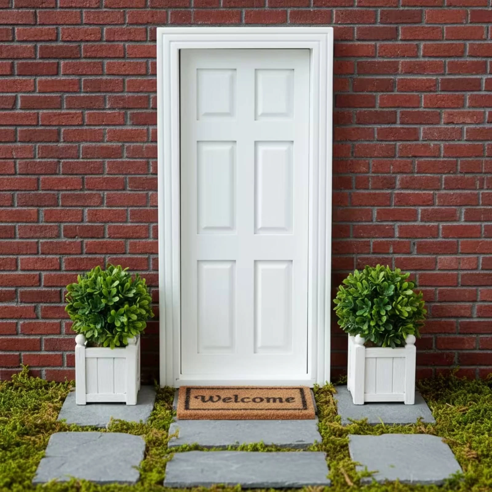 1:12 Scale Dollhouse Door Installation-Ready Recessed Panel Dollhouse Door Eco Friendly Open and Close
1:12 Scale Dollhouse Door Installation-Ready Recessed Panel Dollhouse Door Eco Friendly Open and Close