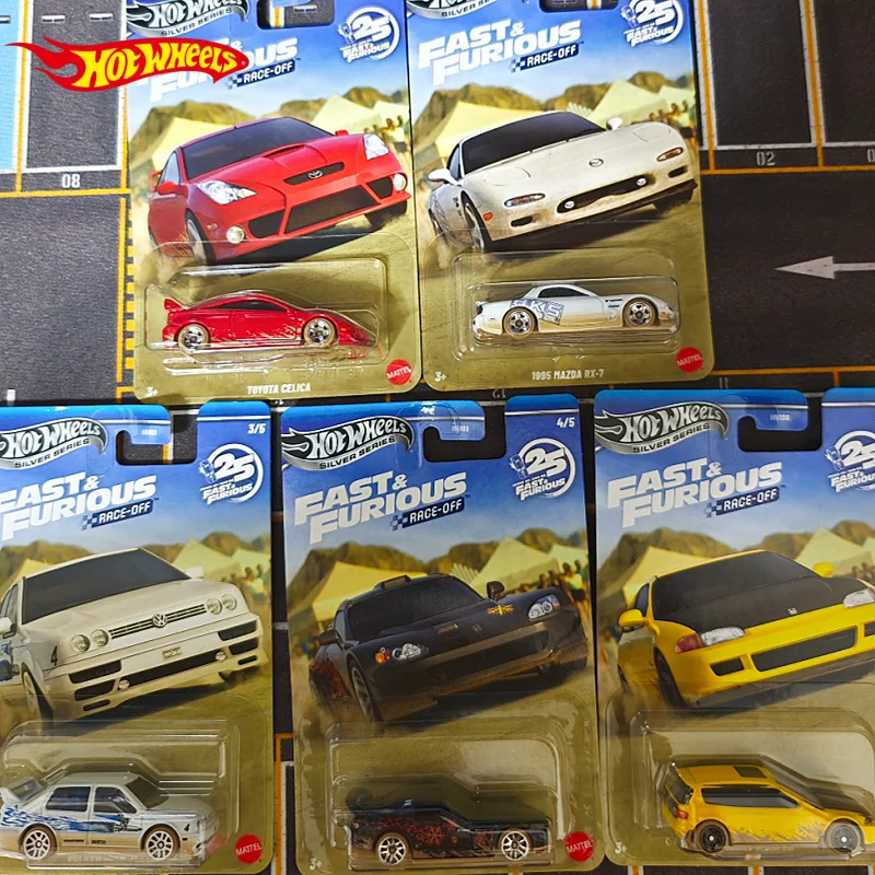 In Stock Hot Wheels Silver Series HNR88 Fast & Furious HONDA CIVIC EG VOLKSWAGEN JETTA MK3 1/64 Scale Alloy Diecast Model Car
In Stock Hot Wheels Silver Series HNR88 Fast & Furious HONDA CIVIC EG VOLKSWAGEN JETTA MK3 1/64 Scale Alloy Diecast Model Car