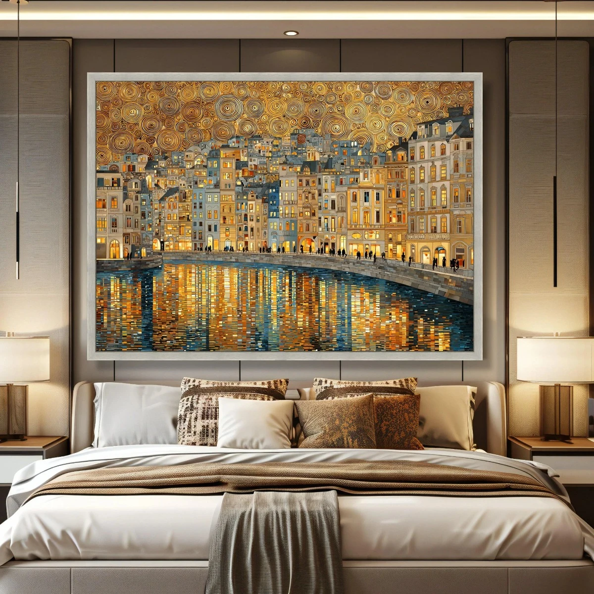 500/1000/1200/2000 PCS Jigsaw Puzzles Golden Riverside City Family Activity Games DIY Puzzle for Room Home Decor Gift Frameless
500/1000/1200/2000 PCS Jigsaw Puzzles Golden Riverside City Family Activity Games DIY Puzzle for Room Home Decor Gift Frameless