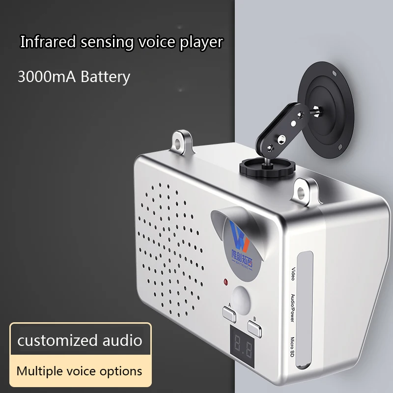 1 шт. автономный триггер движения людей, голосовое напоминание, инфракрасный детектор сигнализации, встроенная литиевая батарея, голосовой PIR-датчик «сделай сам»
1 шт. автономный триггер движения людей, голосовое напоминание, инфракрасный детектор сигнализации, встроенная литиевая батарея, голосовой PIR-датчик «сделай сам»