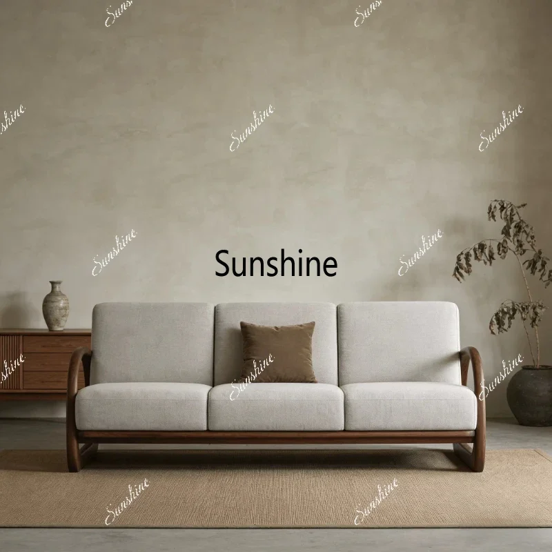 New Chinese style, simple, solid wood sofa living room, large and small apartment reception furnitureY
New Chinese style, simple, solid wood sofa living room, large and small apartment reception furnitureY