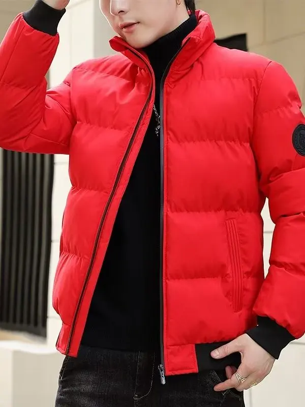 Fashionable Thickened Cotton Jacket for Men Couple Matching Loose down Cotton Coat Warm And Stylish Autumn Winter New Arrival
Fashionable Thickened Cotton Jacket for Men Couple Matching Loose down Cotton Coat Warm And Stylish Autumn Winter New Arrival
