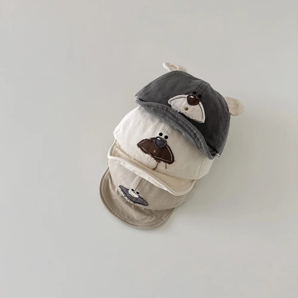 Spring Summer Baby Baseball Caps Lovely Bear Pattern Kids Boys Girls Soft Brim Hats Cotton Autumn Children Sun Hat
Spring Summer Baby Baseball Caps Lovely Bear Pattern Kids Boys Girls Soft Brim Hats Cotton Autumn Children Sun Hat