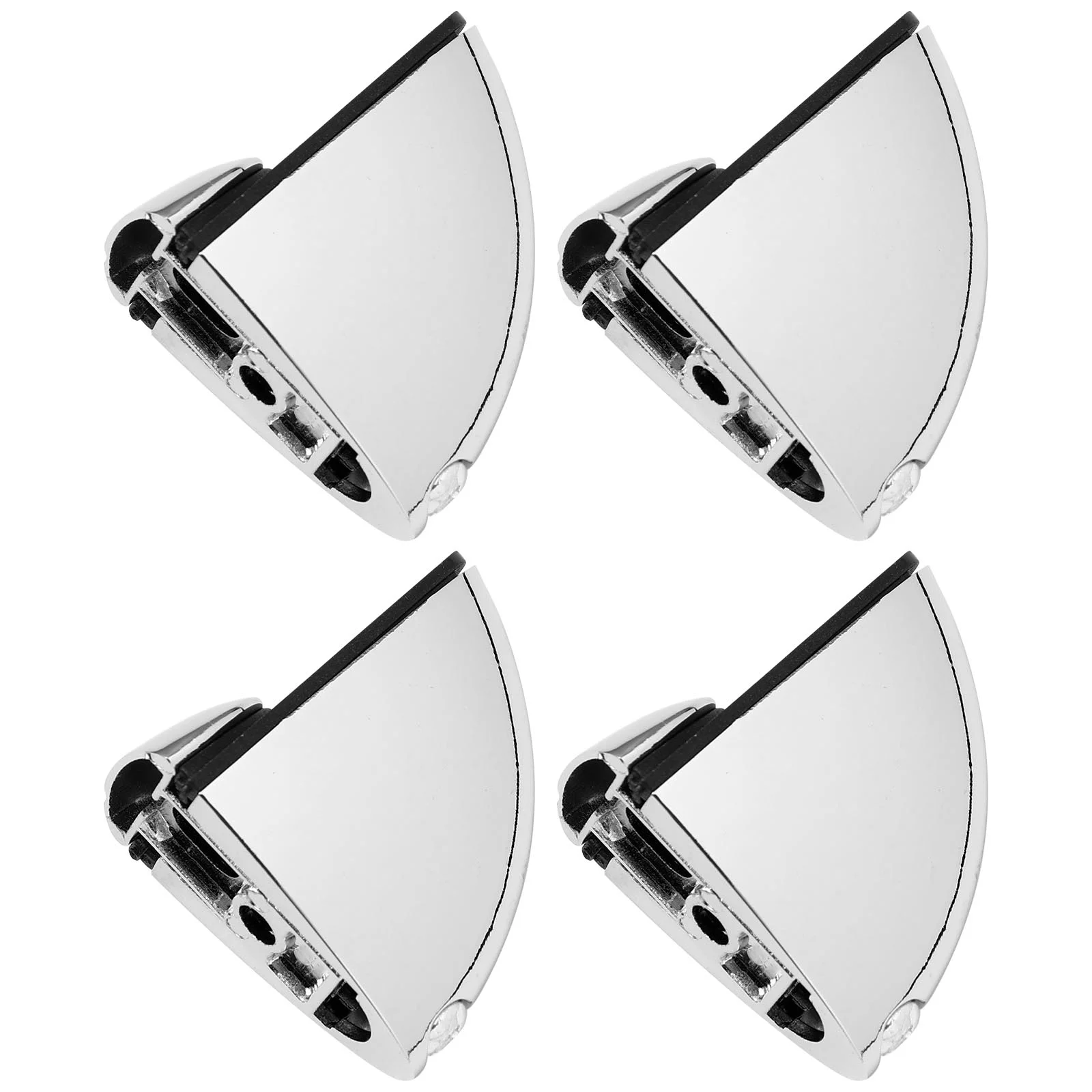 4 Pcs Glass Clips Heavy Duty Shelf Brackets Zine Alloy Mounting Support Pegs for Cabinet Bathroom Display
4 Pcs Glass Clips Heavy Duty Shelf Brackets Zine Alloy Mounting Support Pegs for Cabinet Bathroom Display
