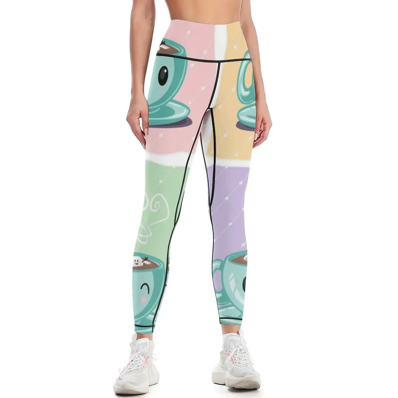 Happy Hot Chocolate Smiles Leggings fitness set gym jogging pants sportswear gym sporty woman gym Womens Leggings 
Happy Hot Chocolate Smiles Leggings fitness set gym jogging pants sportswear gym sporty woman gym Womens Leggings