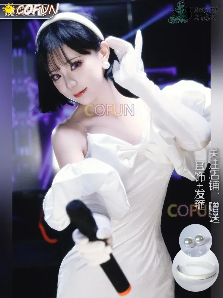 COFUN Alien Stage Sua Cosplay Costume Halloween Game Suit Women White Dress Lovely Suit Clothes Role Play Cos
COFUN Alien Stage Sua Cosplay Costume Halloween Game Suit Women White Dress Lovely Suit Clothes Role Play Cos