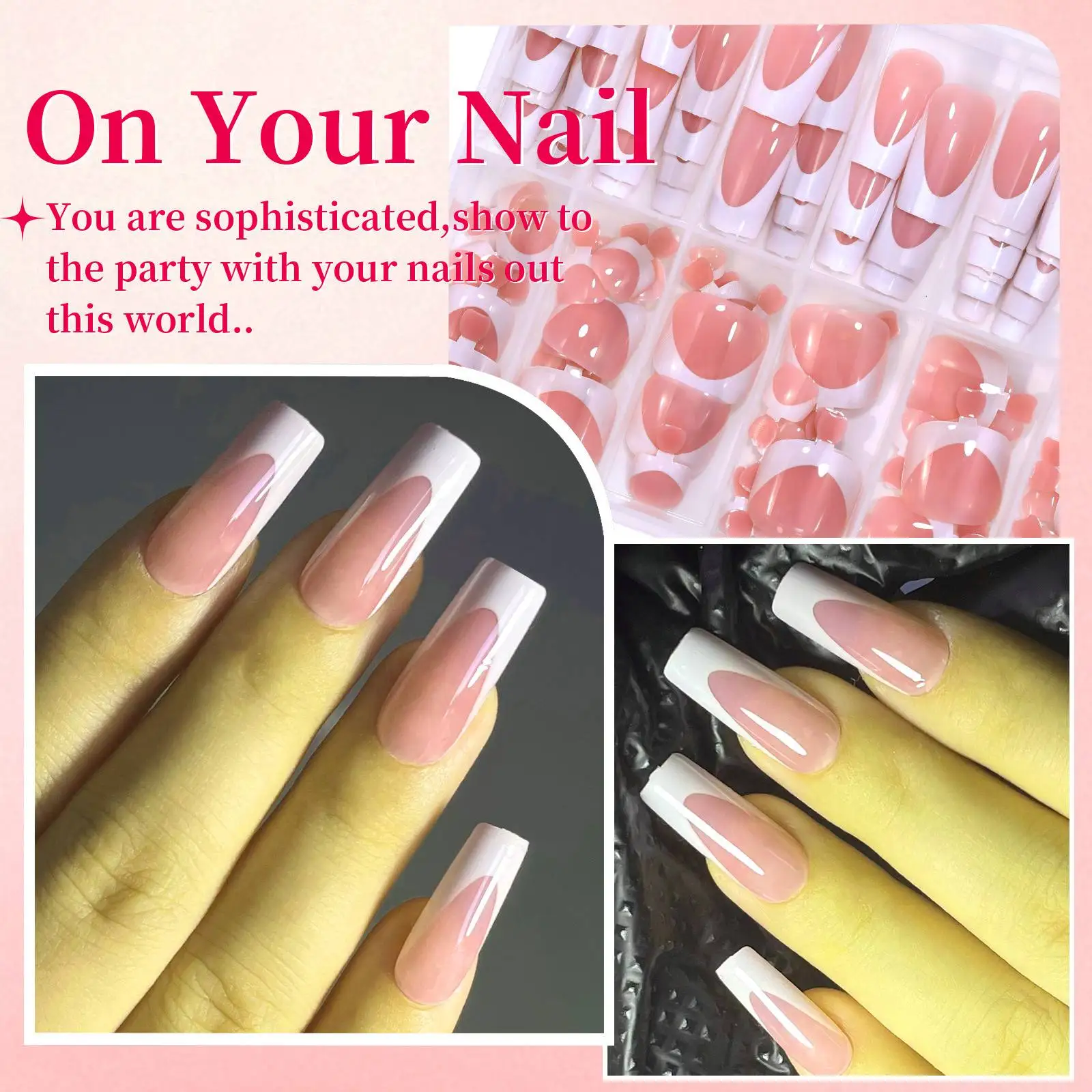 1Box Gradient Design Nude Pink Press On Nail Glossy Material Nude Pink False Nail Party Occasion For Women Nude Pink Fake Nail
1Box Gradient Design Nude Pink Press On Nail Glossy Material Nude Pink False Nail Party Occasion For Women Nude Pink Fake Nail