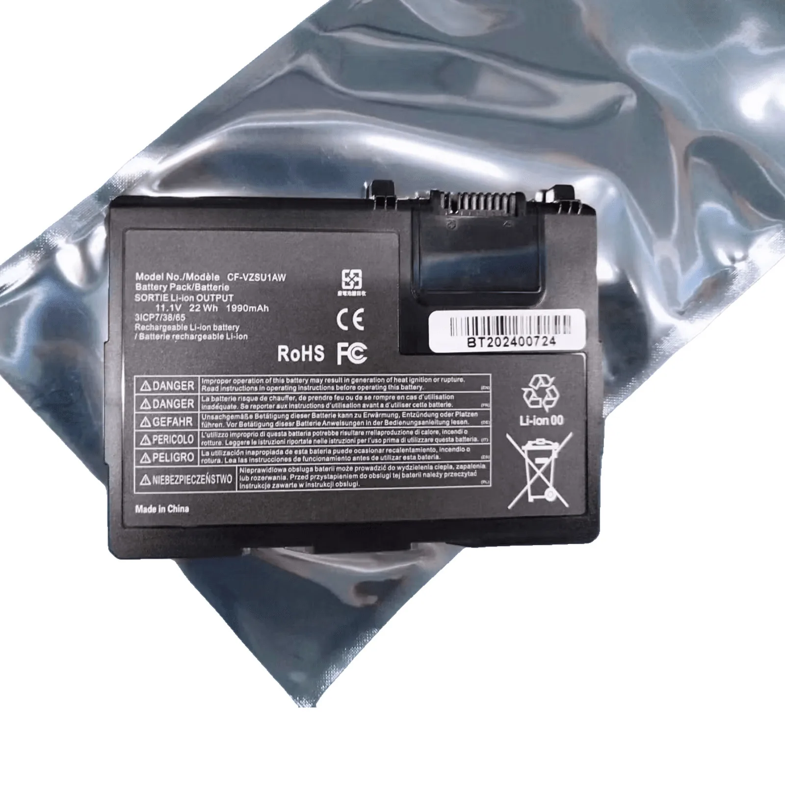 New 1990mAh CF-33 CF-VZSU1AW Battery for Panasonic Toughbook CF-33
New 1990mAh CF-33 CF-VZSU1AW Battery for Panasonic Toughbook CF-33
