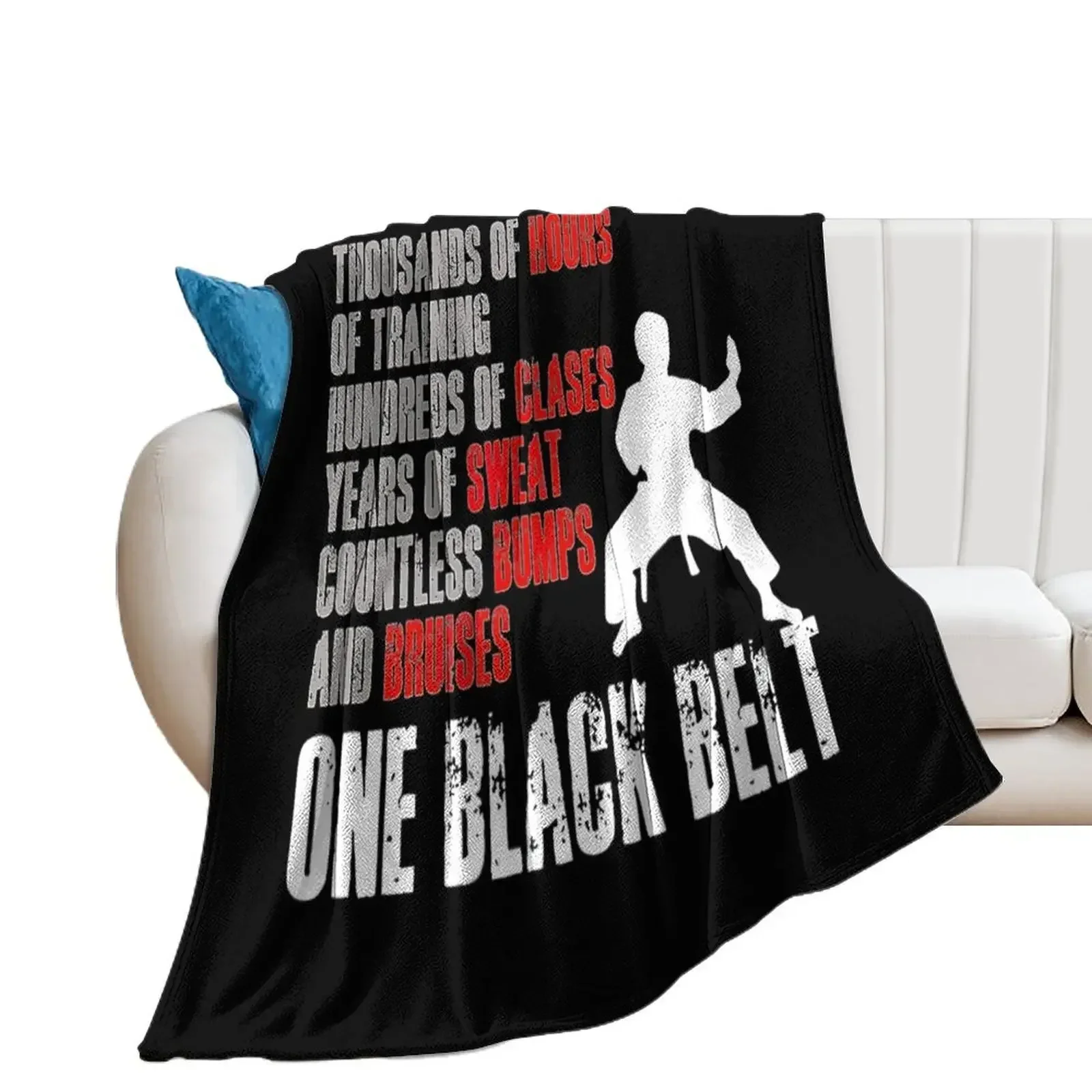 One Black Belt Taekwondo Throw Blanket Bed linens Luxury Thicken Summer Flannel Blankets
One Black Belt Taekwondo Throw Blanket Bed linens Luxury Thicken Summer Flannel Blankets