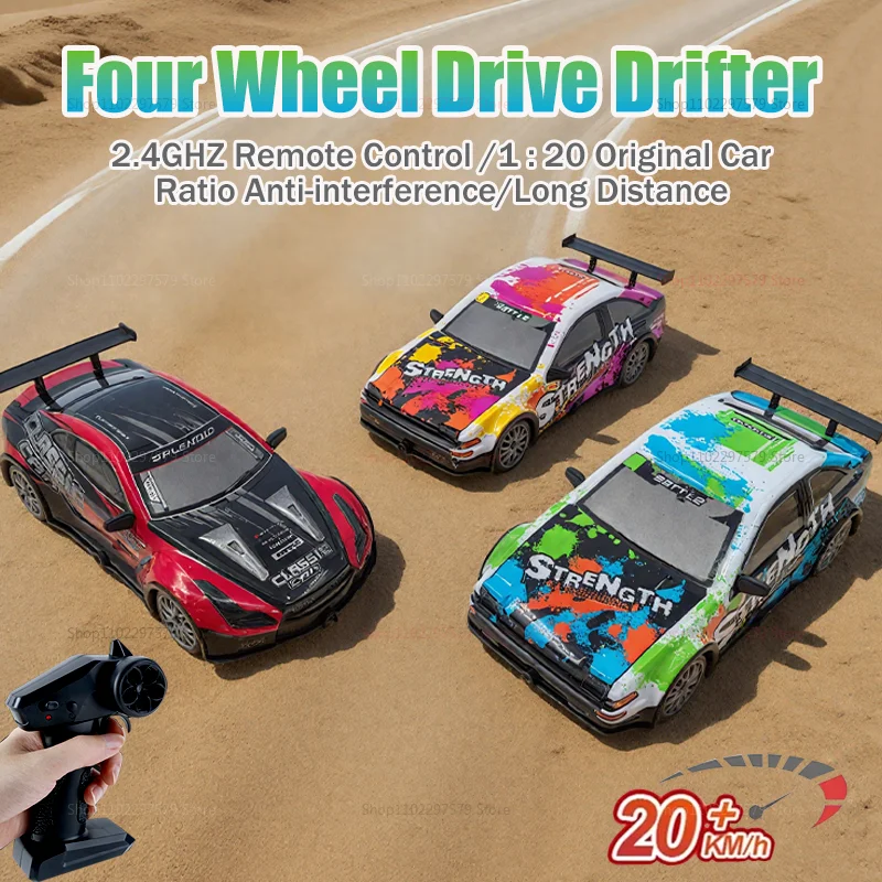 AE86 Remote Control Car Racing Toy for Kids 1:20 Scale 4WD High-Speed GTR Electric Drift RC Car Gift for Boys Girls Summer Play
AE86 Remote Control Car Racing Toy for Kids 1:20 Scale 4WD High-Speed GTR Electric Drift RC Car Gift for Boys Girls Summer Play