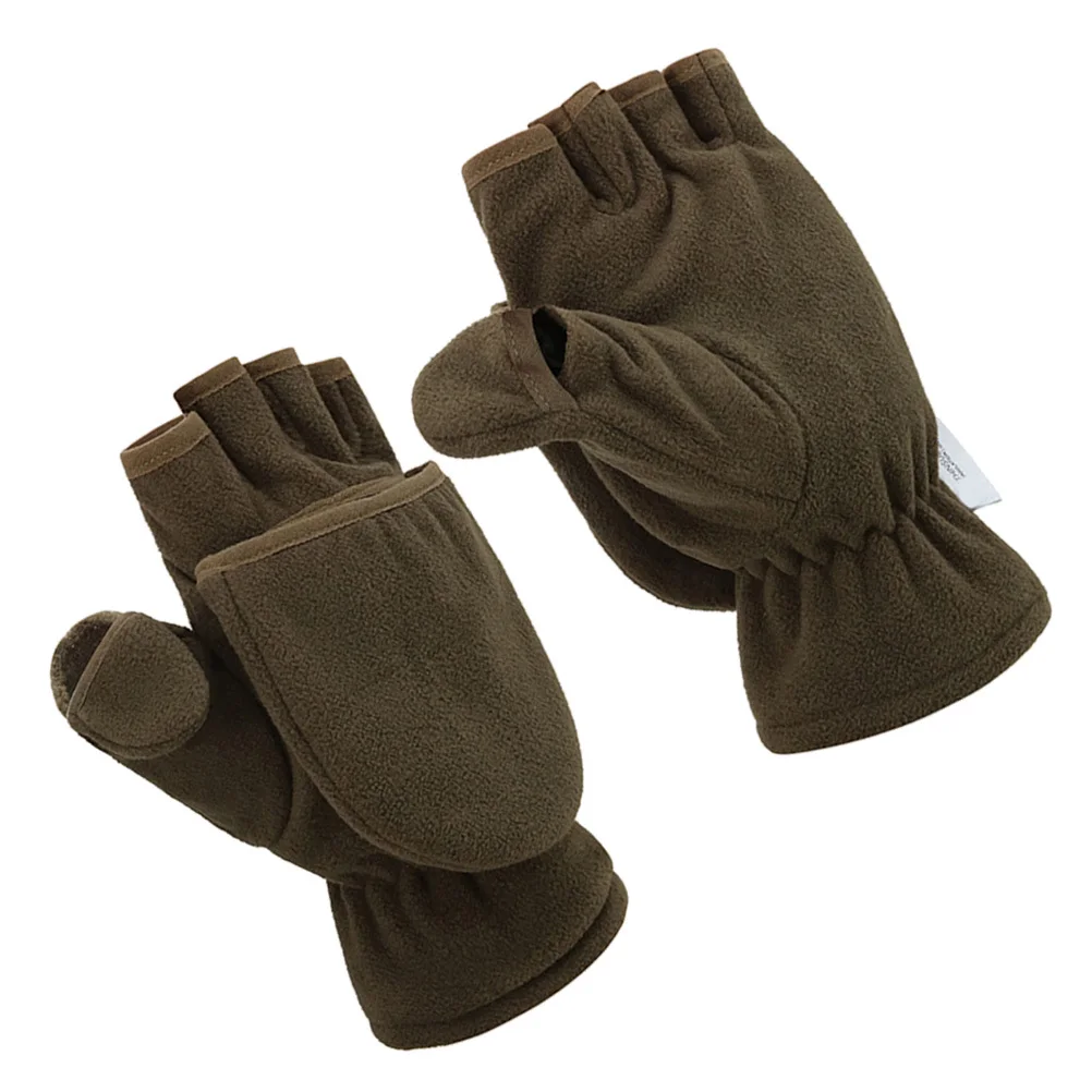 Fleece Half-Finger Gloves Army Green Warm Gloves For Winter Cycling Fishing Running Touch Screen Cover Mitts
Fleece Half-Finger Gloves Army Green Warm Gloves For Winter Cycling Fishing Running Touch Screen Cover Mitts